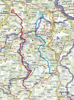 Rother Wandelgids Dolomiten Höhenwege 1-3