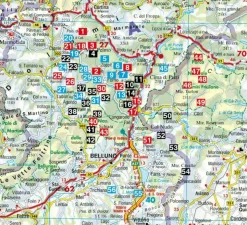 Rother Wandelgids Dolomiten 7: Sudostliche Dolomiten