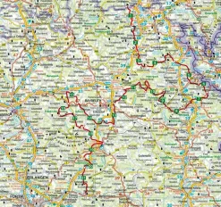 Rother Wandelgids Fränkischer Gebirgsweg
