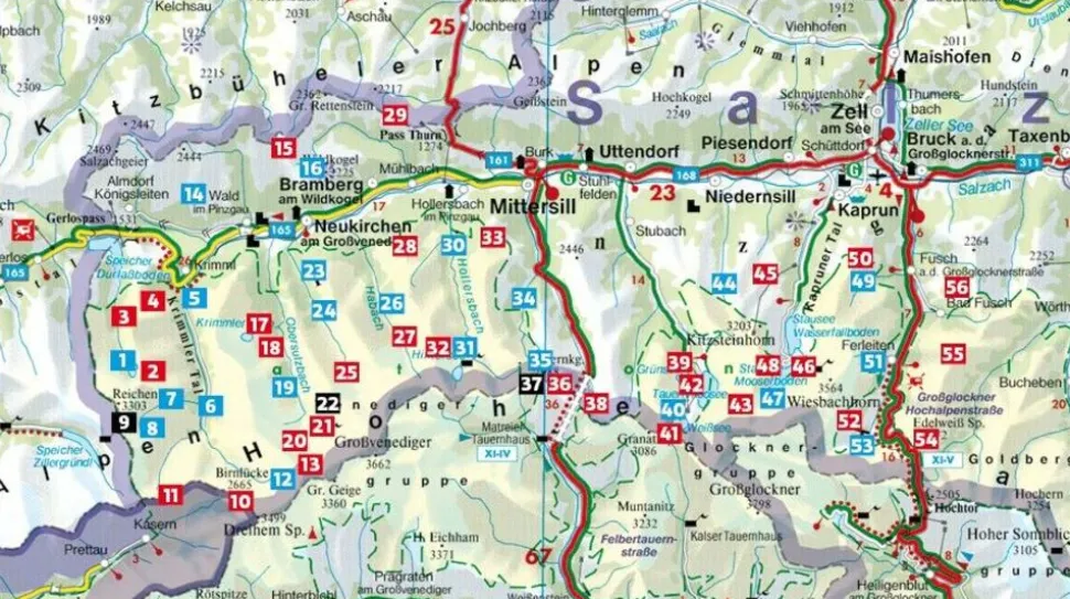 Rother Wandelgids Hohe Tauern Nationalpark Nord