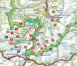 Rother Wandelgids Kleinwalsertal mit Oberstdorf