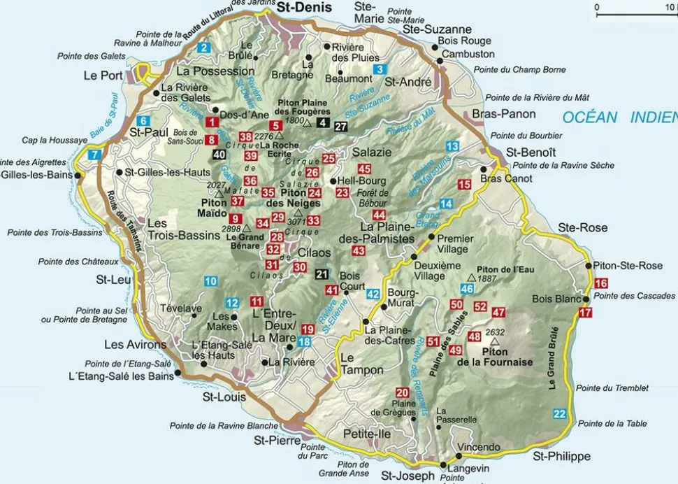Rother Wandelgids La Reunion