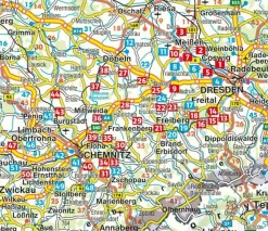 Rother Wandelgids Mittelsachsen
