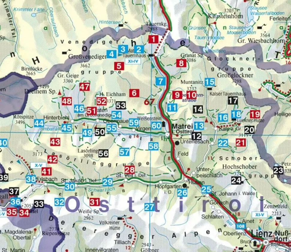 Rother Wandelgids Osttirol Nord