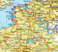 Rother Wandelgids Picardie - Nordfrankreich