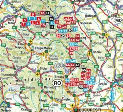 Rother Wandelgids Rumänien - Ostkarpaten