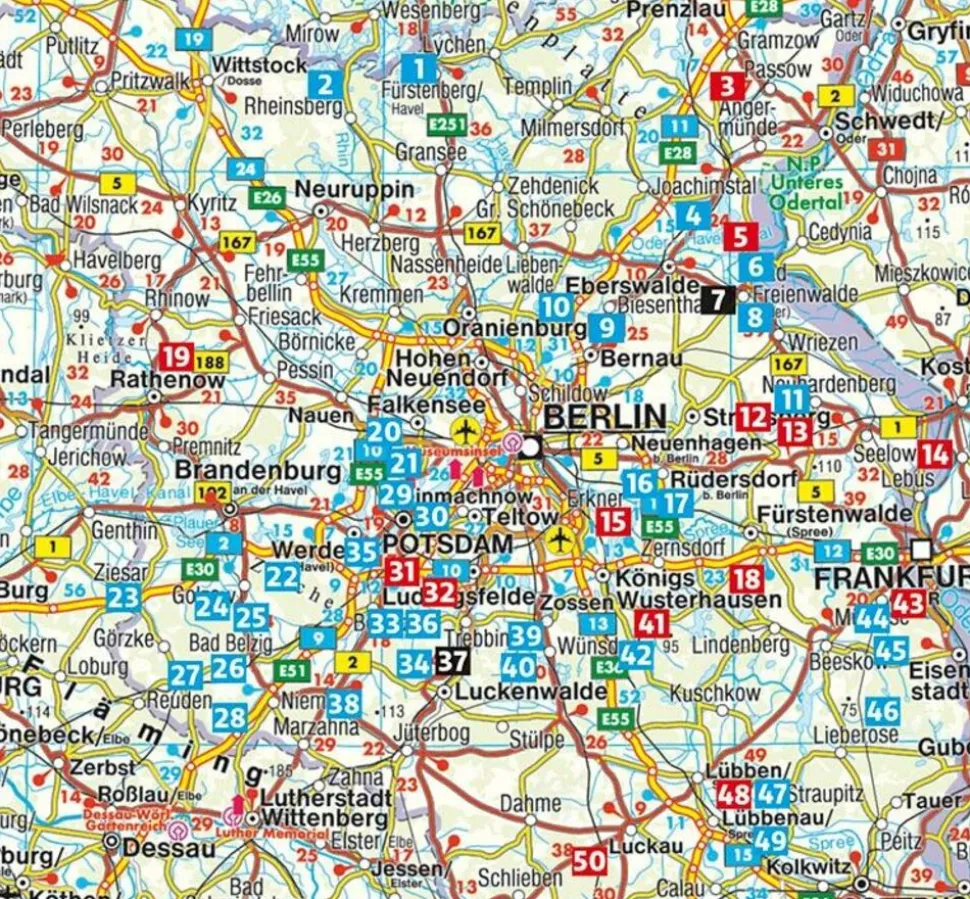 Rother Wandelgids Rund um Berlin