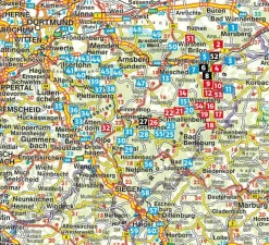 Rother Wandelgids Sauerland mit Rothaarsteig
