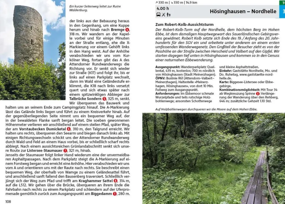 Rother Wandelgids Sauerland mit Rothaarsteig