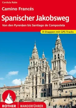 Rother Wandelgids Spanischer Jakobsweg - Jacobsroute