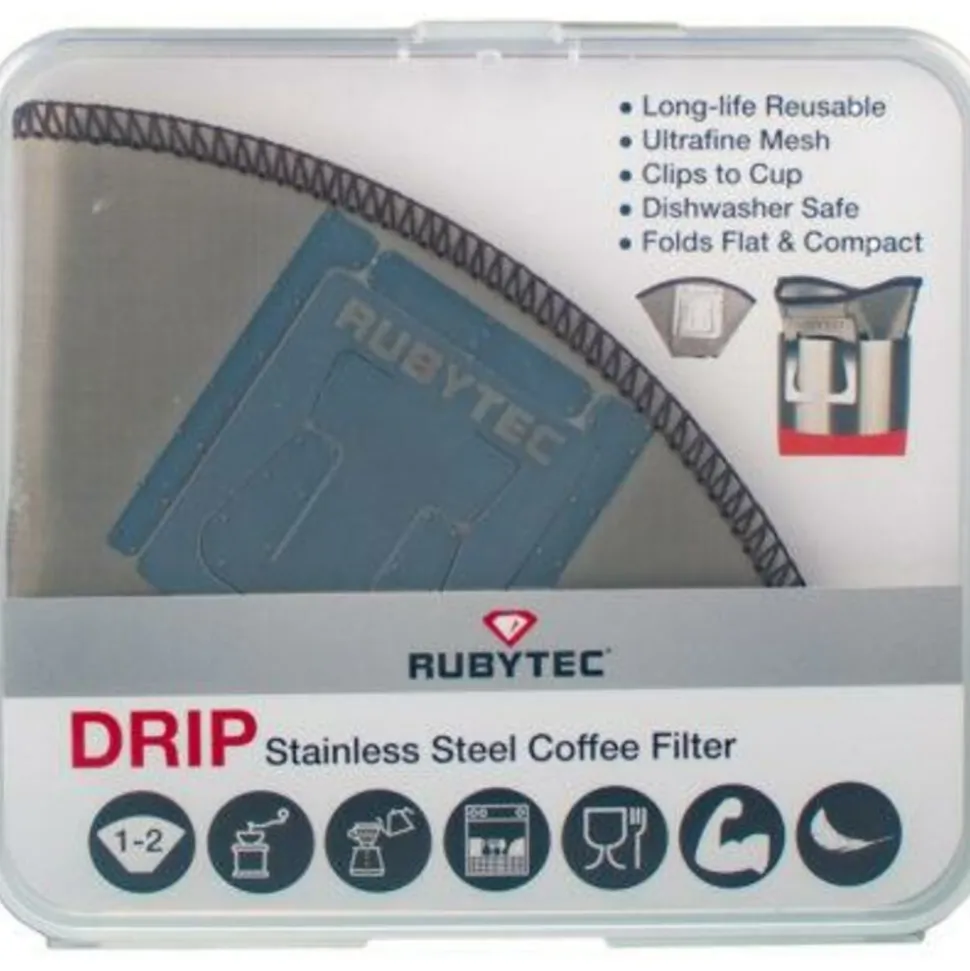 Rubytec Drip Stainless Steel Coffee Filter koffiefilter