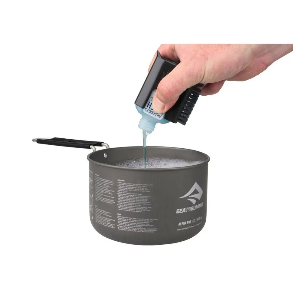 Sea To Summit Camp kitchen pot scrubber 2 peice set black