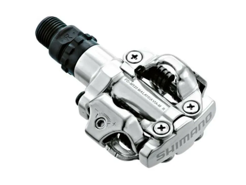 Shimano SPD pedaal M520 m/plaatjes