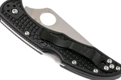 Spyderco Delica 4 lightweight black VG-10 PE