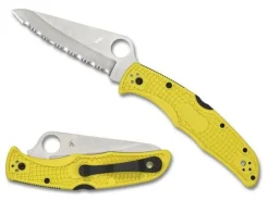 Spyderco Pacific 2 Salt Yellow H-1