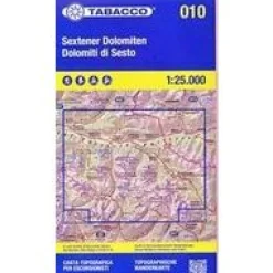 Tabacco 010 Sextener Dolomiten
