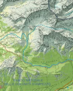 Tabacco Topografische wandelkaart 057 Altopiani Trentini 1:25.000