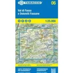 Tabacco Val Di Fassa 06 Gps Dolomiti Fassane