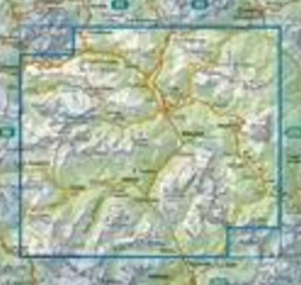 Tabacco Wandelkaart Marmolada Pelmo Civetta Moiazza
