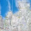 TerraQuest Wegenkaart IJsland geplastificeerd