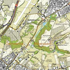 Topografische Dienst Nederland Topografische kaart 33D Loenen