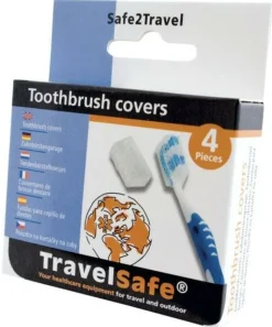Travelsafe Toothbrush Cover per 4 beschermhoes voor tandenborstel
