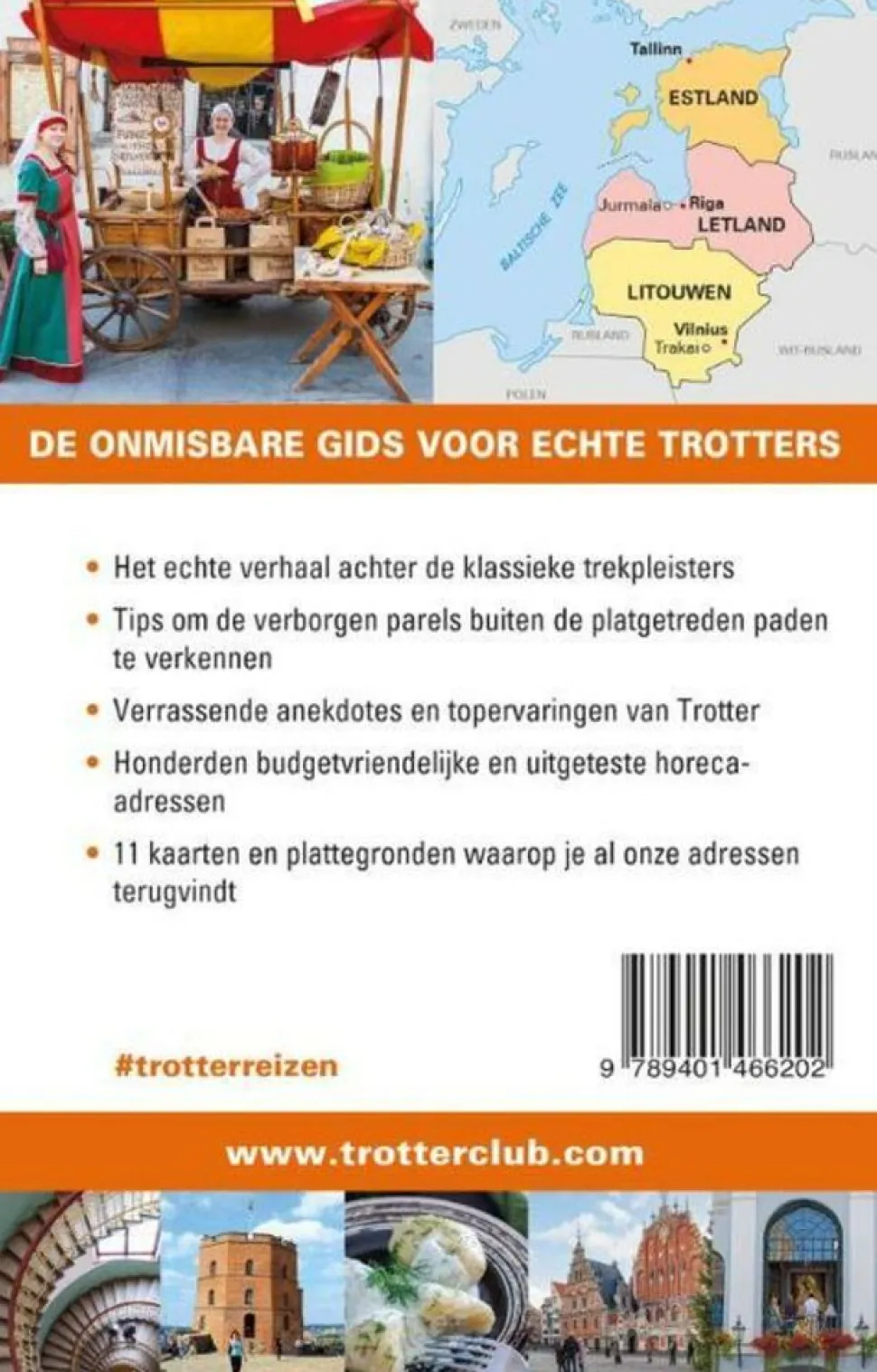 Trotter Reisgids Baltische Staten