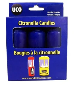 UCO UCO citronella kaarsen voor UCO lantaarn 3 stuks