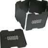 Vargo Aluminium Windscherm Zwart