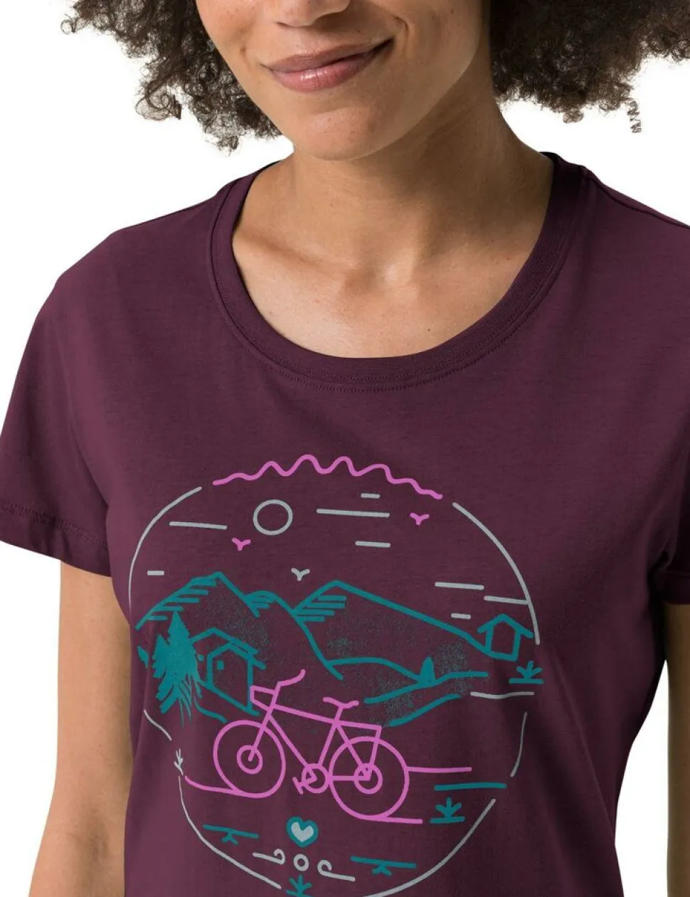 VAUDE Wo cyclist T-shirt V