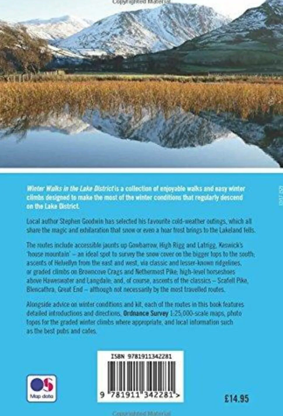 Vertebrate Publishing Wandelgids Winter Walks in the Lake District