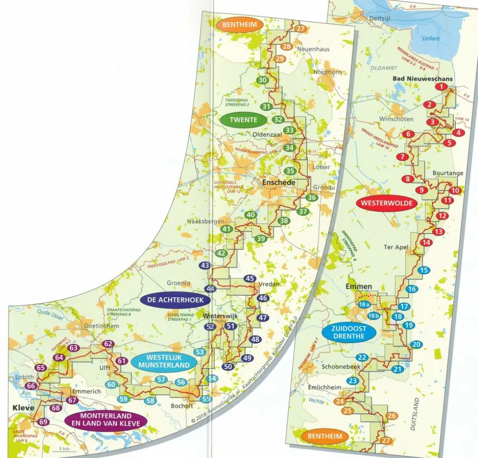 Wandelplatform LAW Wandelgids LAW-Gids 10 Noaberpad