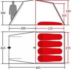 Wechsel Voyager 4 TL Vierpersoonstent
